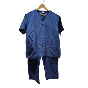 Medline L scrub Set 103 dark blue